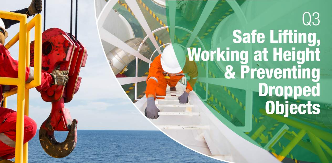 Q3 - Safe Lifting, Working at Height & Preventing Dropped Objects